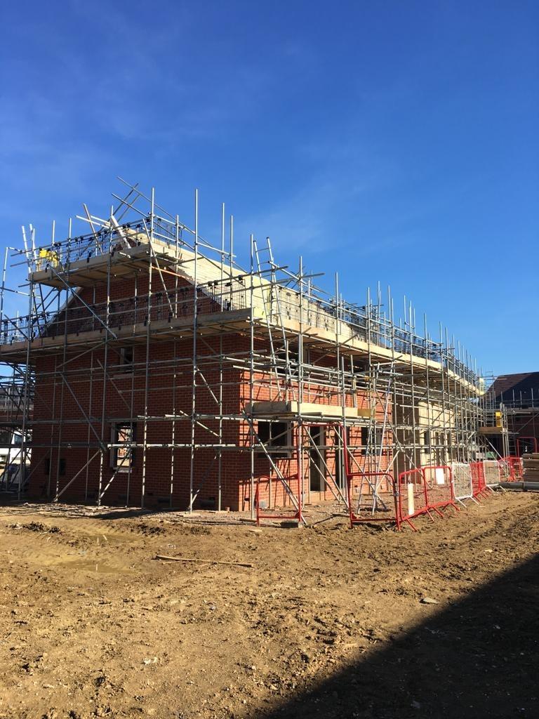 The weather might be horrible today but here's one of our recent sites on a bright sunny day. Looking good team!