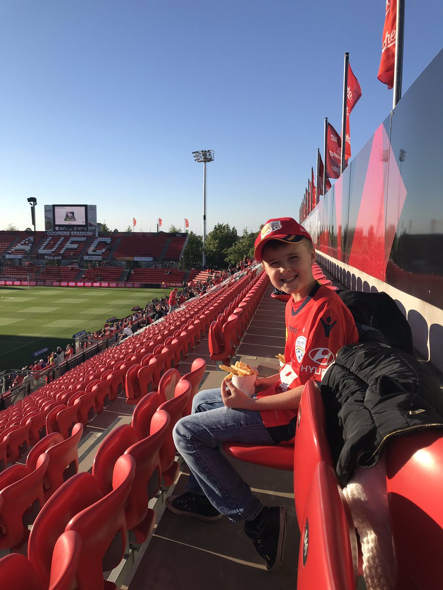 First time at #AUFC live game ⚽️