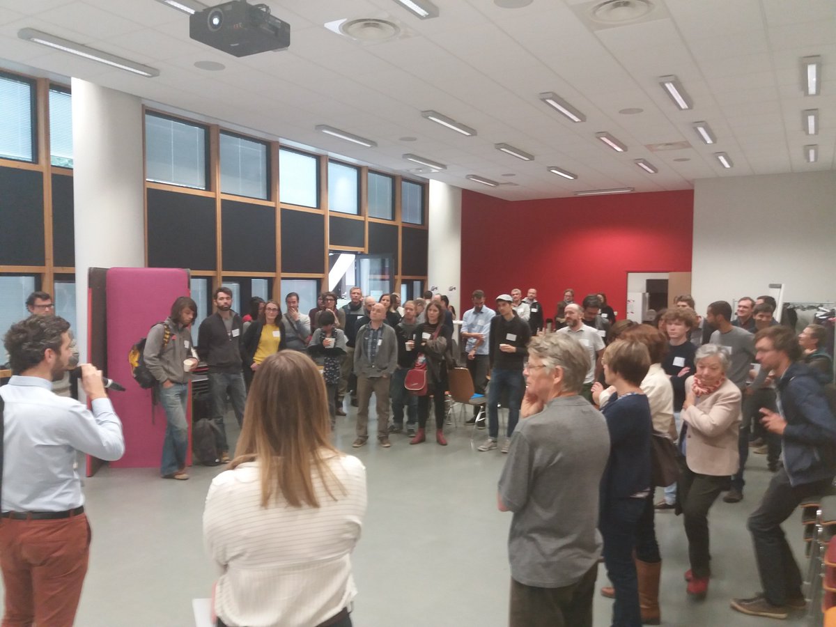 AlterIncubAURA's tweet photo. 80 personnes réunies pour cette Journée de l'Innovation Sociale #JIS4 ! 

Guillaume et Raphaëlle d'@AlterIncubAURA introduisent cette journée autour de l'ancrage territorial, un des fondamentaux des projets incubés.

Et les ateliers commencent ... https://t.co/7YBiR1kC3b