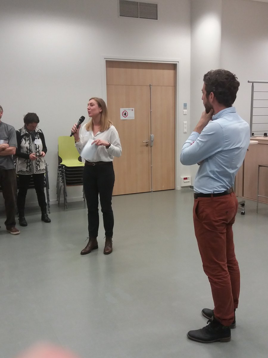 AlterIncubAURA's tweet photo. 80 personnes réunies pour cette Journée de l'Innovation Sociale #JIS4 ! 

Guillaume et Raphaëlle d'@AlterIncubAURA introduisent cette journée autour de l'ancrage territorial, un des fondamentaux des projets incubés.

Et les ateliers commencent ... https://t.co/7YBiR1kC3b