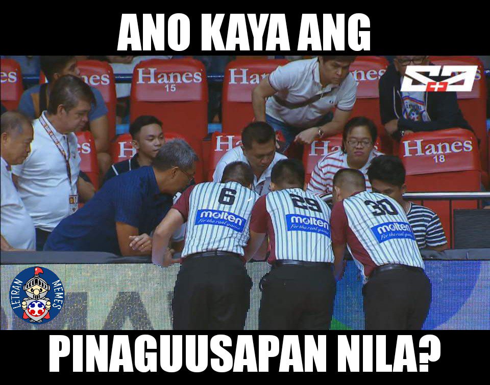 LetranMemes's tweet photo. Hays, see you next season nalang 🙂 https://t.co/sWPyKsJjDv