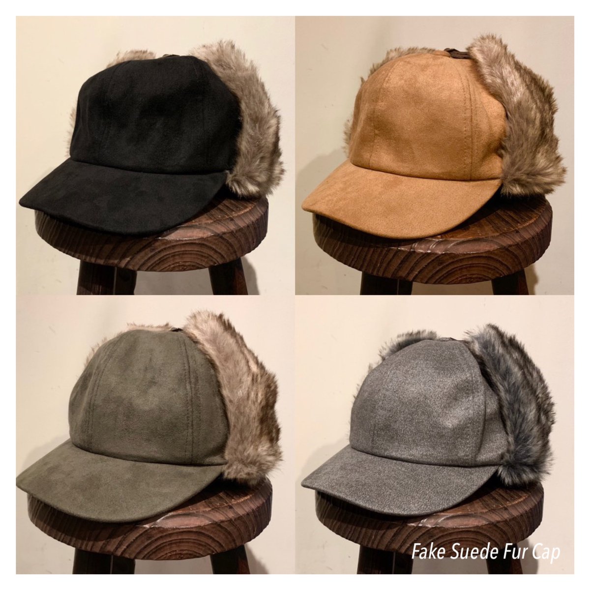 taffee_shop's tweet photo. #fakesuede
#furcap 入荷☆
マットなフェイクスウェード素材と
部分使いのファーが可愛い
フェイクスウェード・ファーCap♫
カラーは
・ブラック
・グレー
・カーキ
・マスタード の4種類☺︎
#Taffee #宮崎 #古着 #雑貨 #ファー #ファーキャップ #フェイクスウェード #古着女子 #古着男子 #古着mix https://t.co/lyYevrzRrq