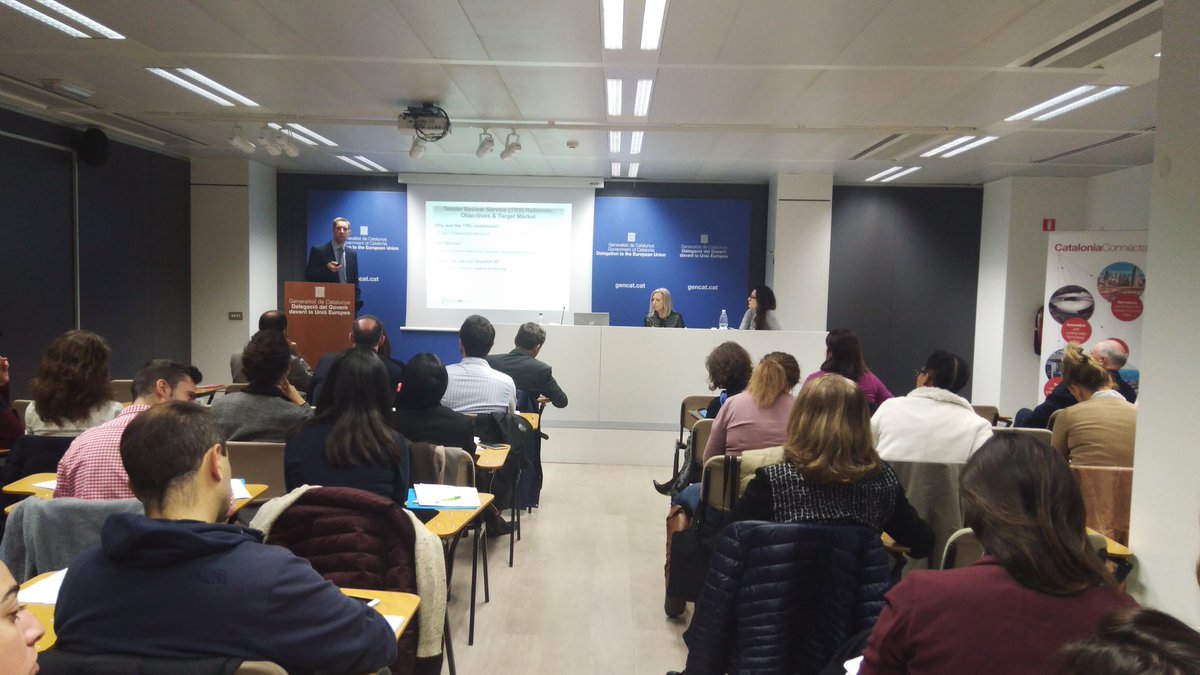 PPACT_EU's tweet photo. @PPACT_EU Mr Ceri Evans from @ICPS_Bangor explaining the Tender review service, by which SME  get well-thought thorough in-depth advice on improvements to apply to future technical proposals, thus (hopefully) enhancing their bidding success ratio!
@EU_EASME https://t.co/QBisdG5wjp