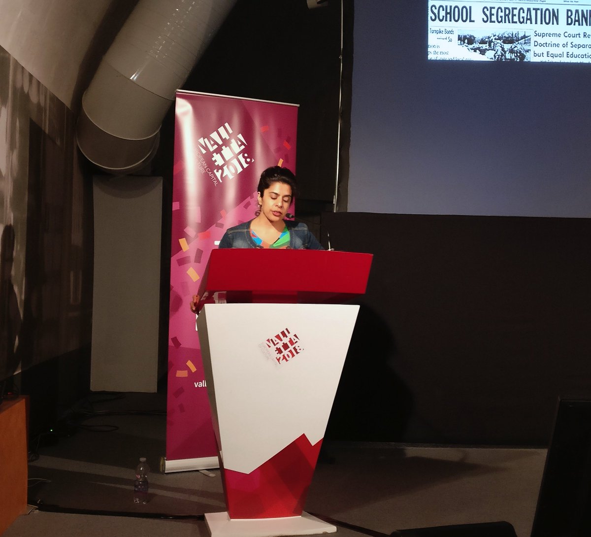 Dr Aggarwal examines racialised differences and exclusion in a white capitalist state, and looks at how we can critically examine how to reclaim collective commons; "Always presume that another world is possible as it had to look forward and backward at the same time".
#STL2018