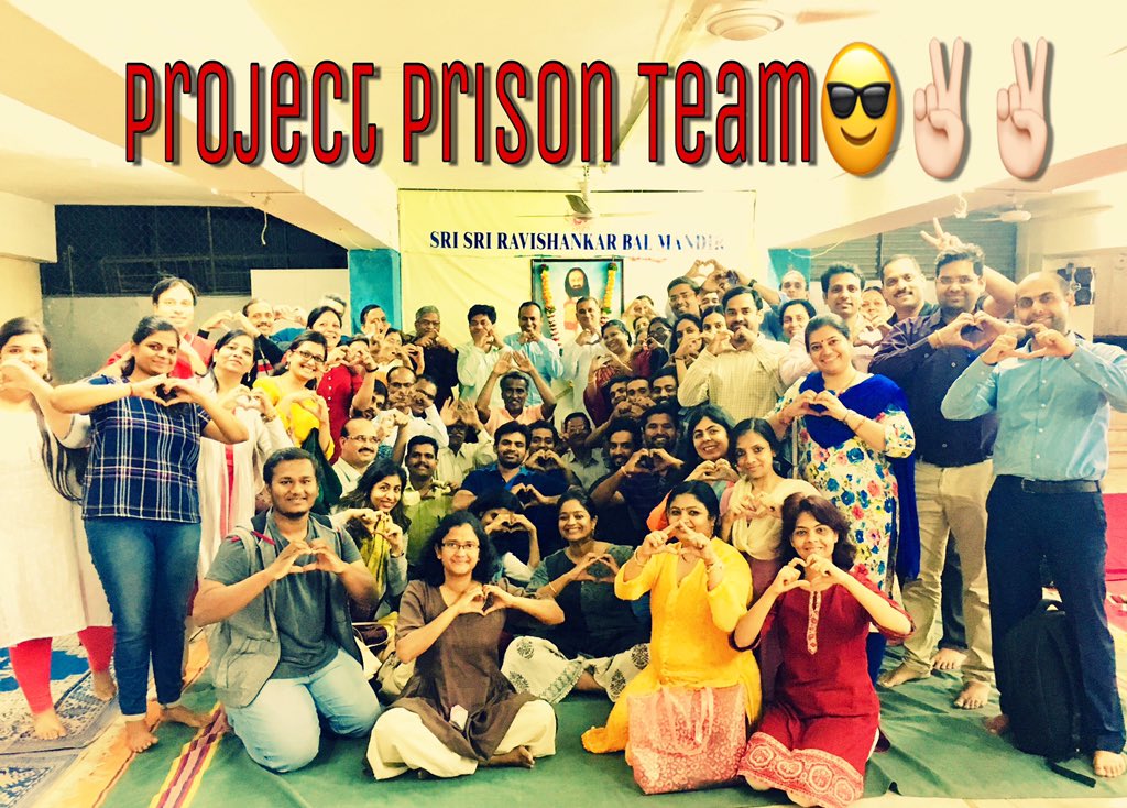 sanchitdgoel's tweet photo. New enthusiastic Team formed at @ArtofLiving Pune centre for #PrisonSMART Project. https://t.co/V8kdeeGTGc