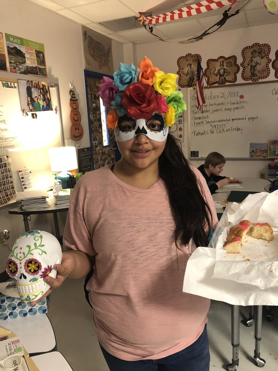 Cultural projects were awesome today! So proud of my students!!! #rocketsshinebright #6thgraderocks