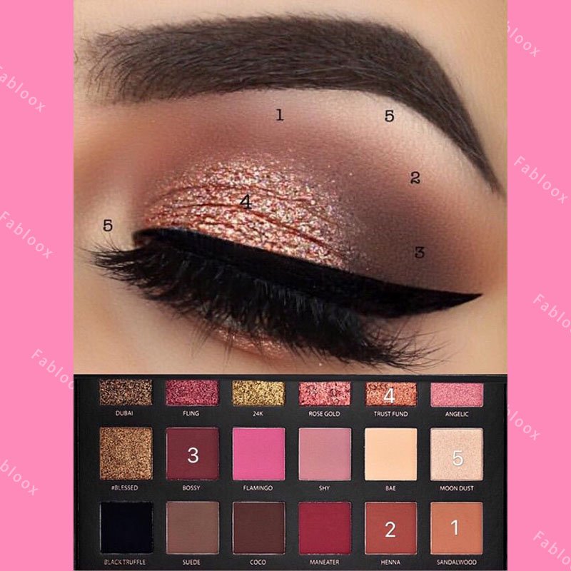 Fablooxapp's tweet photo. #hudabeauty 1. Choose a bold eyeshadow
2.Use a dense flat brush to pack your chosen pigment all over your eyelid.
3.Blend out any harsh edges with a fluffy brush so the colour fades out at the brow bone.
https://t.co/hvfRnbOIQs this look off with a little mascara and you’re done! https://t.co/ktbIeJMEqP