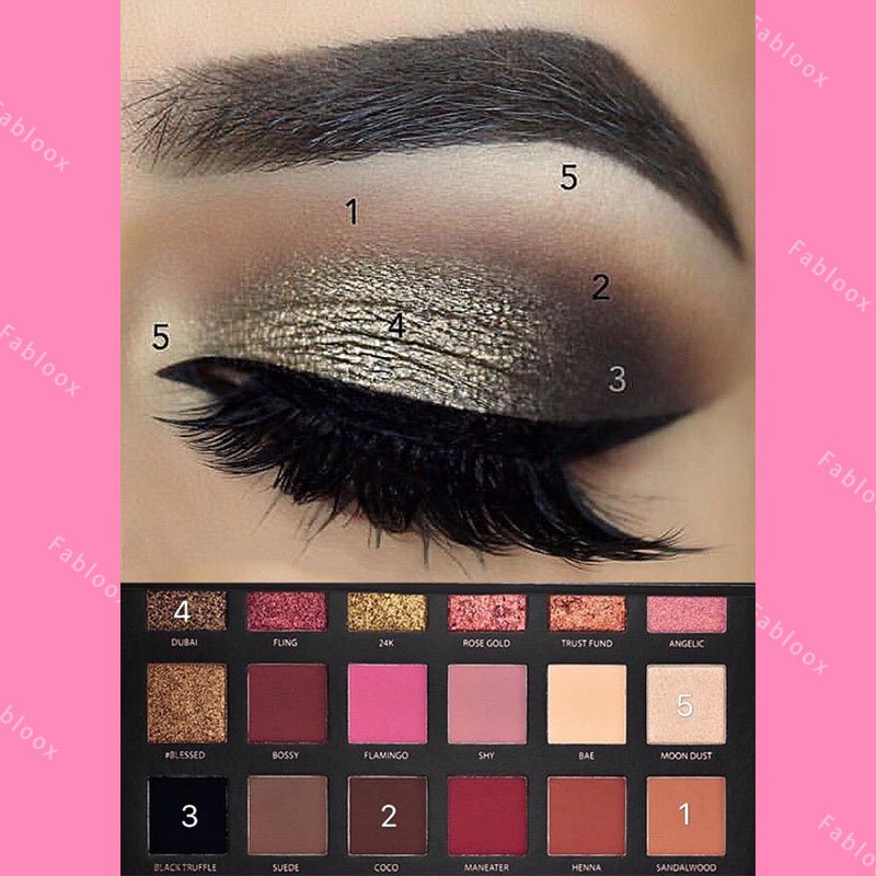 Fablooxapp's tweet photo. #hudabeauty 1. Choose a bold eyeshadow
2.Use a dense flat brush to pack your chosen pigment all over your eyelid.
3.Blend out any harsh edges with a fluffy brush so the colour fades out at the brow bone.
https://t.co/hvfRnbOIQs this look off with a little mascara and you’re done! https://t.co/ktbIeJMEqP