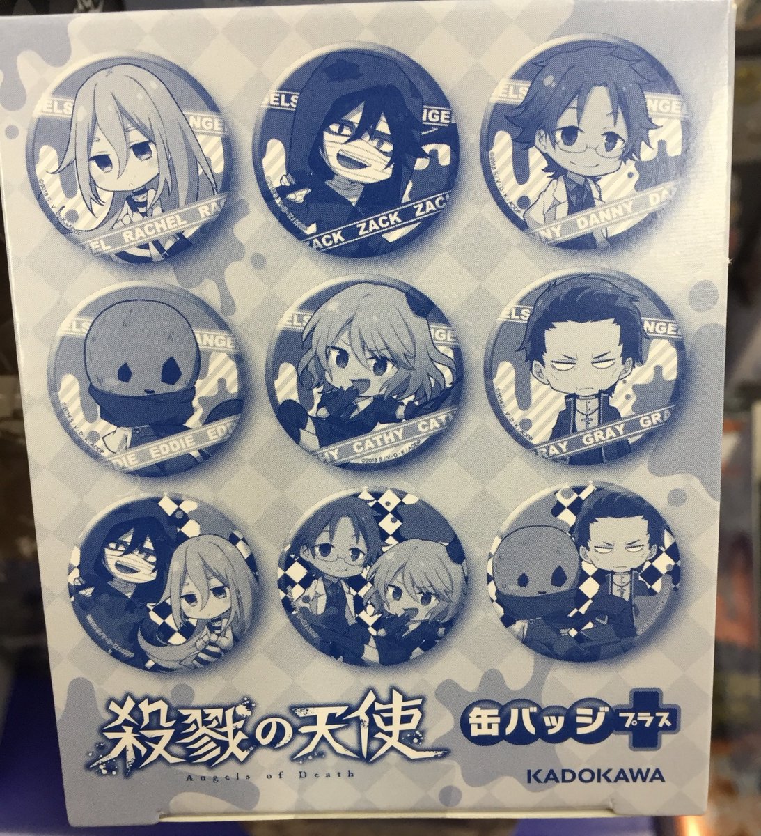 激レア　殺戮の天使 缶バッジ+（プラス）PUNKISH 激レア 殺戮の天使 缶バッジ+（プラス）PUNKISH