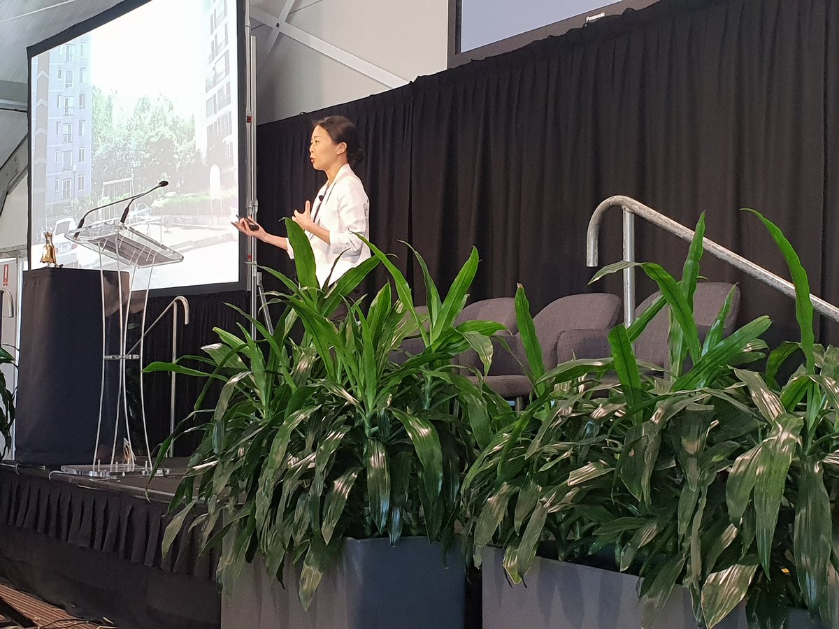 'Being productive is central to our wellbeing' - in session with Julia Suh, @Small_Shift. Finishing off #PartnershipsWithPurpose looking at #DIO projects #placemaking and working in #partnership to create positive community spaces in our cities!