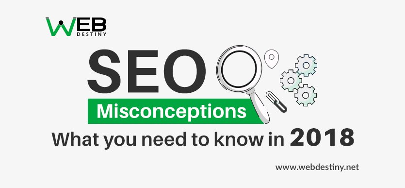 WebDestinyIndia's tweet photo. SEO Misconceptions you need to know in 2018. https://t.co/9KeBxm9sFr #seo #seoservice #seocompany #Seotricks #bestseoservice #Seomisconceptions https://t.co/7eguYwBjiz