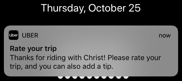 danieljpowell's tweet photo. Update: I gave him 5 stars and tipped him but I think I’m gonna stay Jewish. https://t.co/I5ExzdzJIc