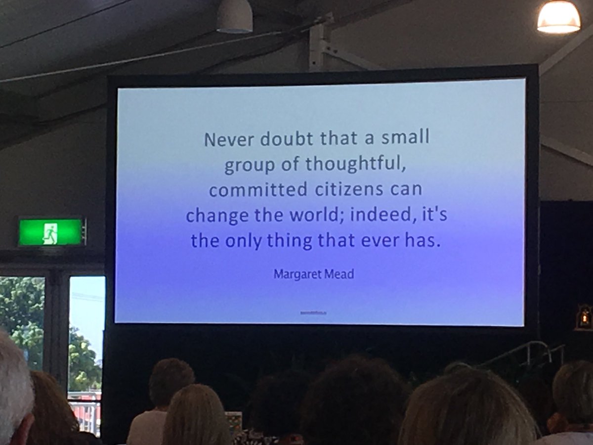 “Everyone has the right to belong” Thank you for an inspiring presentation in “do it ourselves/human centres design” #PartnershipswithPurpose <a href="/JuliaSuh_/">Julia Suh</a>  Nice end to the <a href="/CommCentresSA/">Community Centres SA</a> conference