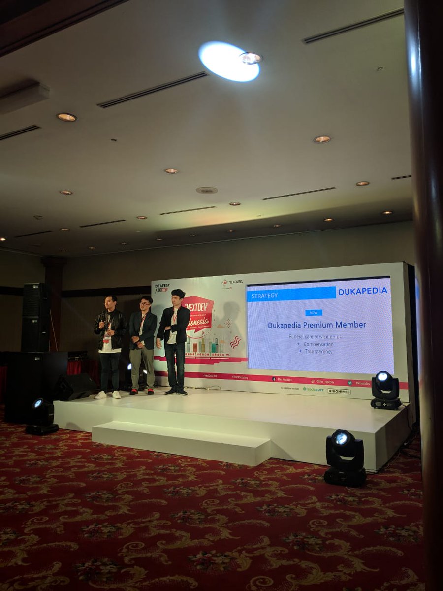 NextDev_id's tweet photo. #Startup DIFFAGO, MATAKOTA, NEURABOT, INVESPROPERTI, MEDIS ONLINE INDONESIA (MOI), KIRIMKANAI, DUKAPEDIA sudah melewati pitching di sesi 1 The NextDev 2018 Siapa jagoanmu kawan?

#TheNextDev2018 https://t.co/osMBzG3mqU