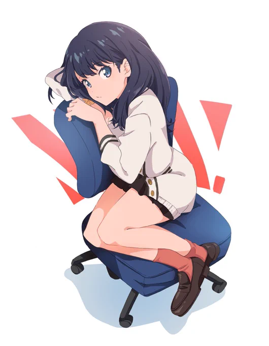 六花ちゃん塗りました
#SSSS_GRIDMAN 