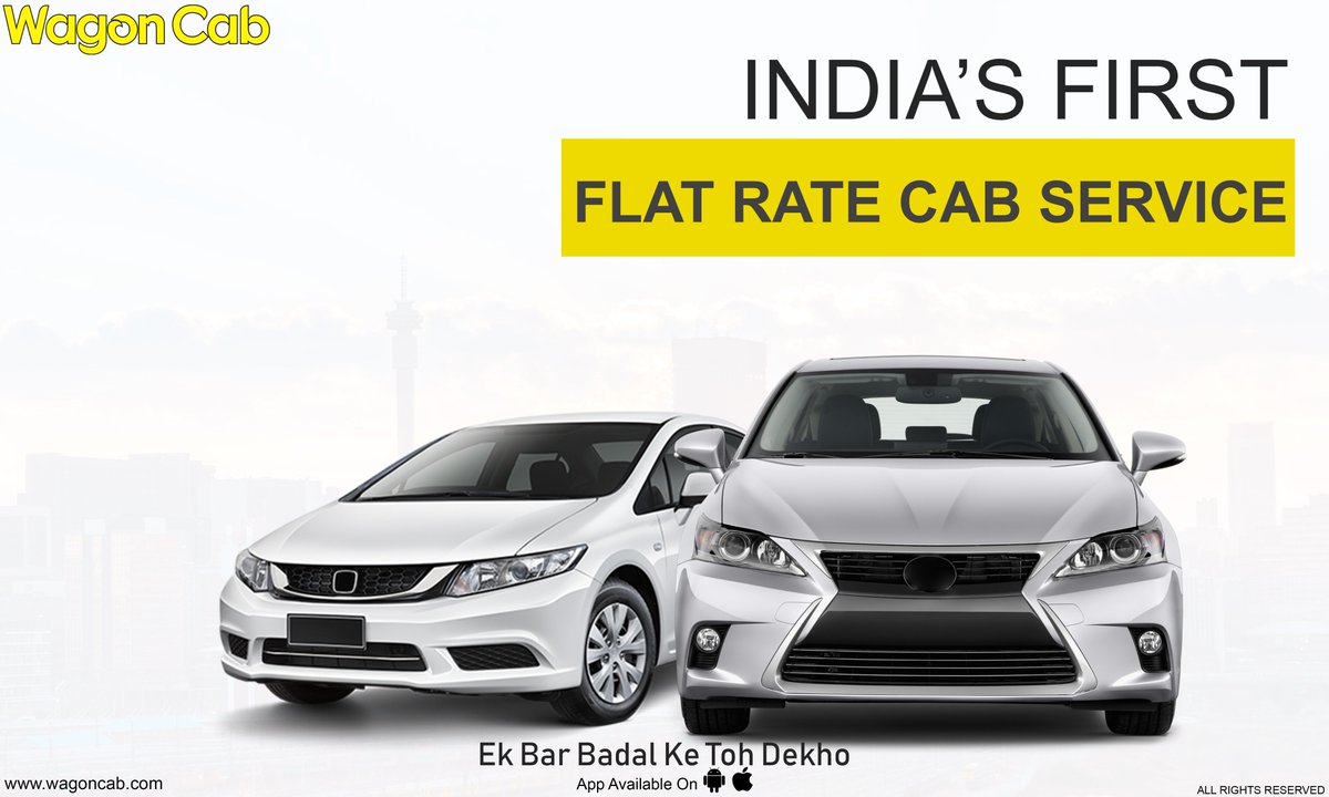 CabWagon's tweet photo. India's first flat-rate cab service is in your city now. To book call 7862033033 or download the app now from Play Store or App Store. 
#FlatRateCabService #CabService #TaxiService #StartUpIndia #GurgaonStartUp #booknow #technology #TechnologyNews https://t.co/1AxJxHjmGt
