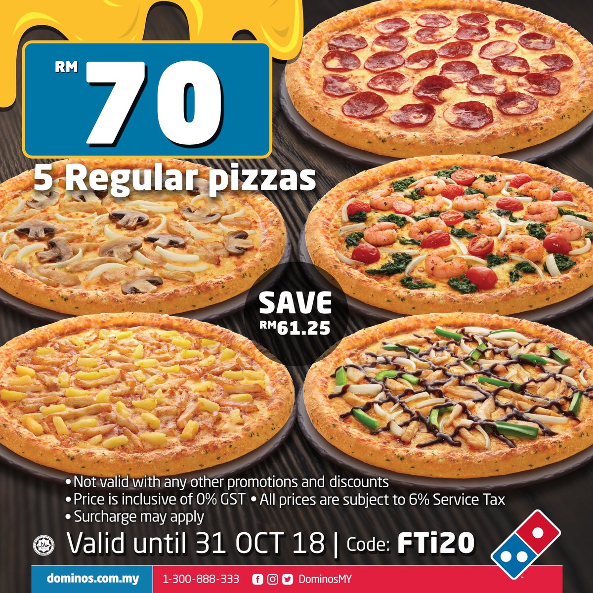 mrandmrsaidil's tweet photo. Guysss! Siapa minat pizza tu, ni memang untuk korangg!!! 😍😍😍Super murah, jimat dan berbaloi!!! Pilih je pizza mana yang korang nak, order dan apply code promo ni. Confirm rasa bahagia bila makan pizza. Mari Sebarkan kebaikkan 🍕🍕🍕 https://t.co/rLfqsFzYjy