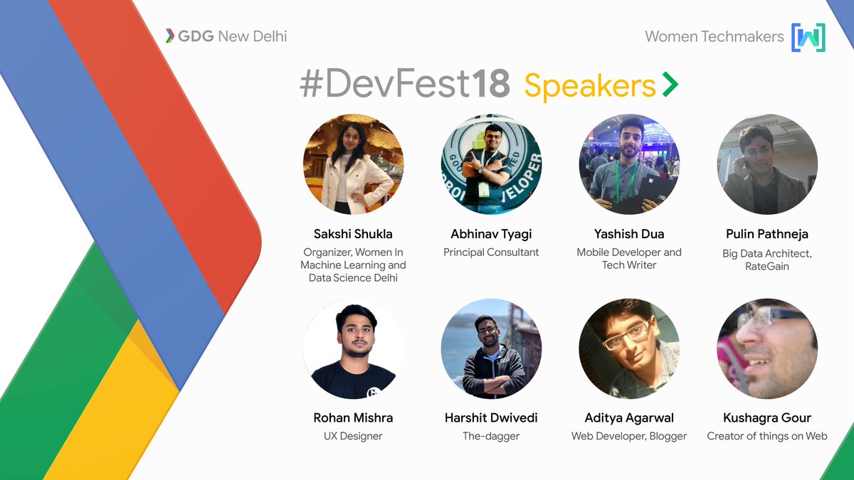 gdg_nd's tweet photo. #DevFest18

#Speakers

@wtm
@GoogleDevsIN https://t.co/IvgCqmr0D9