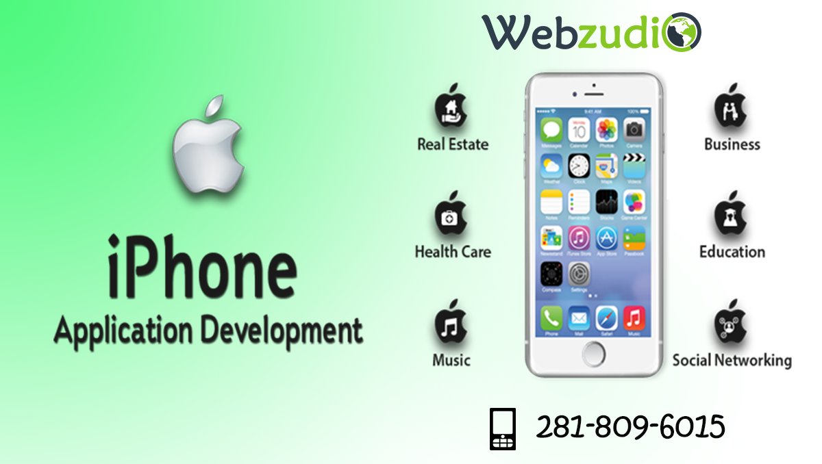 Webzudio2's tweet image. #iPhone_Application Development Services
#Webzudio offers hi-ended applications for iPhone
#Business, #travel, #Sports, #News, #Social_Networking,#Game, #Entertainment.
#Finance, #Marketing etc,..
To hire our services, Contact Us: 281-809-6015
Visit :  bit.ly/2Si29Yh