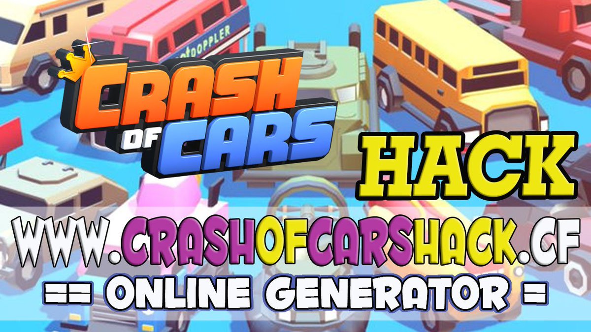 RebaFrenchBT's tweet photo. ♨️ Crash of Cars Hack/Cheats - Unlimited FREE Gems and Coins - Working 100% - [Android/IOS]

❎ https://t.co/mMkDpYDjOP ❎

#Crashofcars #Androidgames #iOSgames #hackedgames #gaming #GiveawayAlert #PlayingNow #FridayMotivation #FelizFinde #Hacked #cheats #giveaways #freebies #LOL https://t.co/JdhwNXlQme
