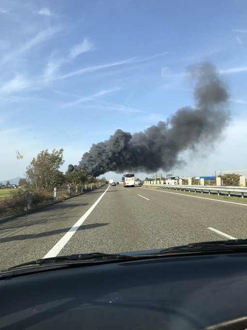 火事 新潟県長岡市杉之森 中之島見附ic付近で火災 現地の様子 まとめダネ 火事 新潟県長岡市杉之森 中之島見附ic付近で火災 現地の様子 まとめダネ