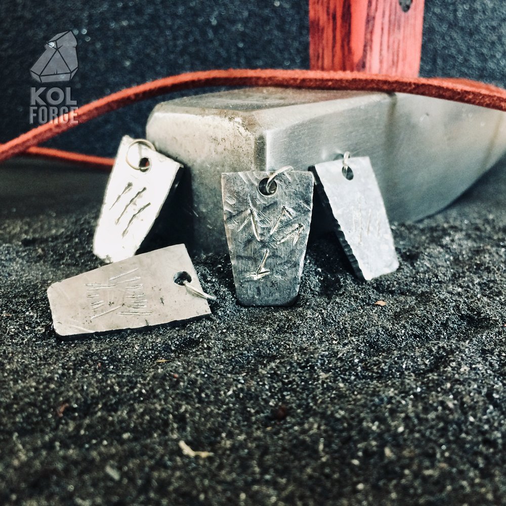 KolForge's tweet photo. Hand Forged Young Cub Rune Pendant - now available from https://t.co/VcKFSVMlDf  and https://t.co/koD3NNH98r https://t.co/Xygwc132IR