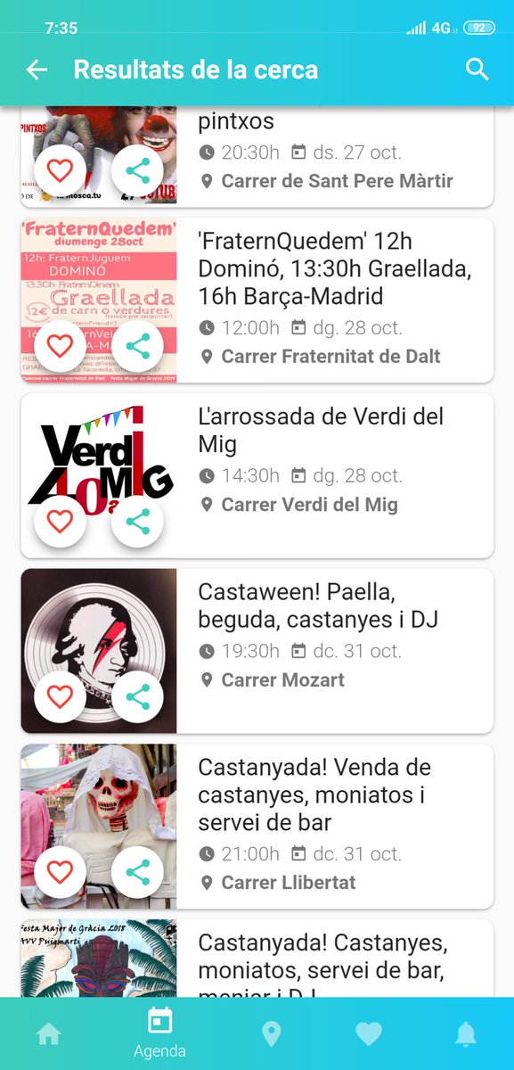 Encara no saps que fer aquesta #Castanyada?
Entra a l'aplicació <a href="/fmgracia360/">FMGràcia 360</a> i consulta els actes que s'estan organitzant!  🌰🍠🥘🍻🎥🎶🎲
Si no la tens, descarrega-la i no et perdis cap acte! Estaràs informat tot l'any de les activitats que es fan #Gràcia bit.ly/fmgracia360