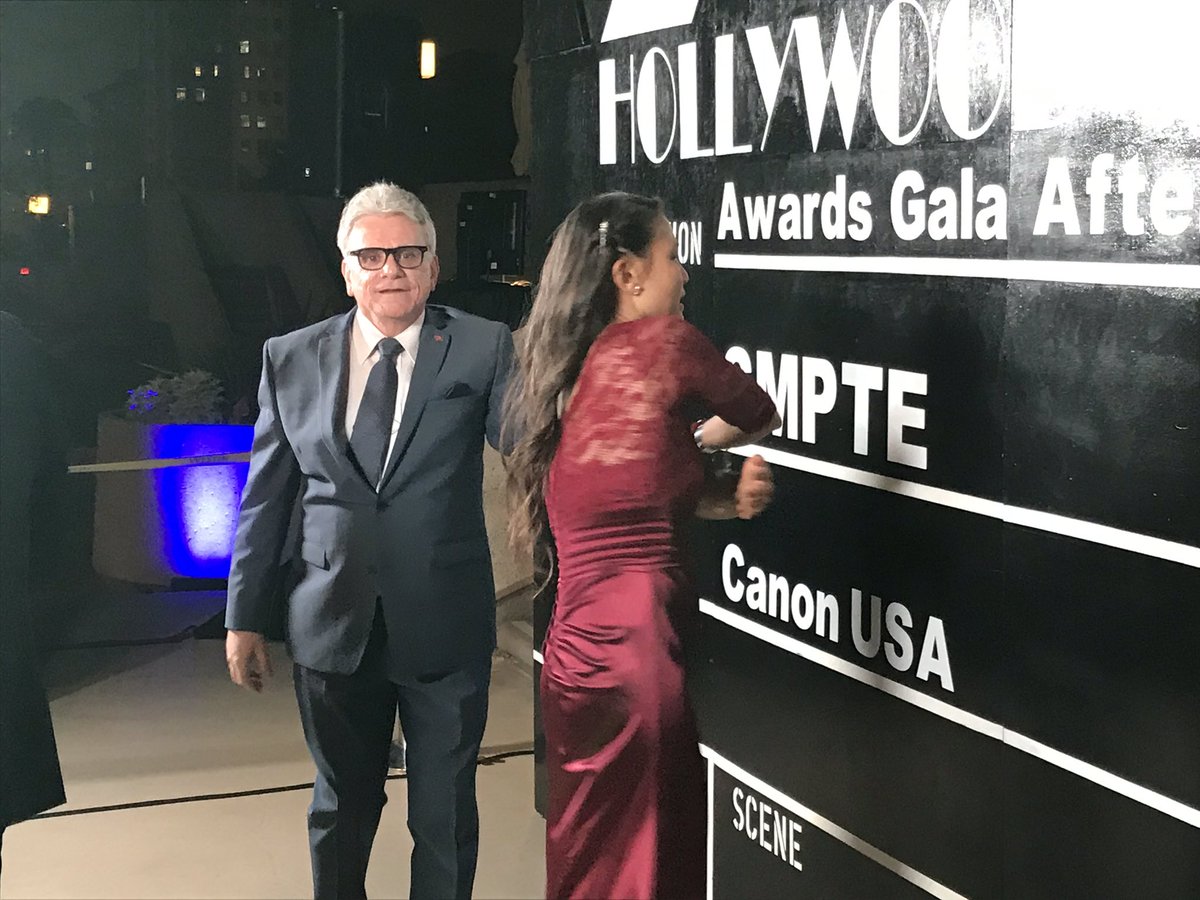 Pat Griffis EVP <a href="/smpteconnect/">SMPTE ®</a>  and Annie Chan “ mother of IMF” enjoying the last few minutes of. #Smpte2018..   see you at #smpte2019 at Westin bonavanture in 2019