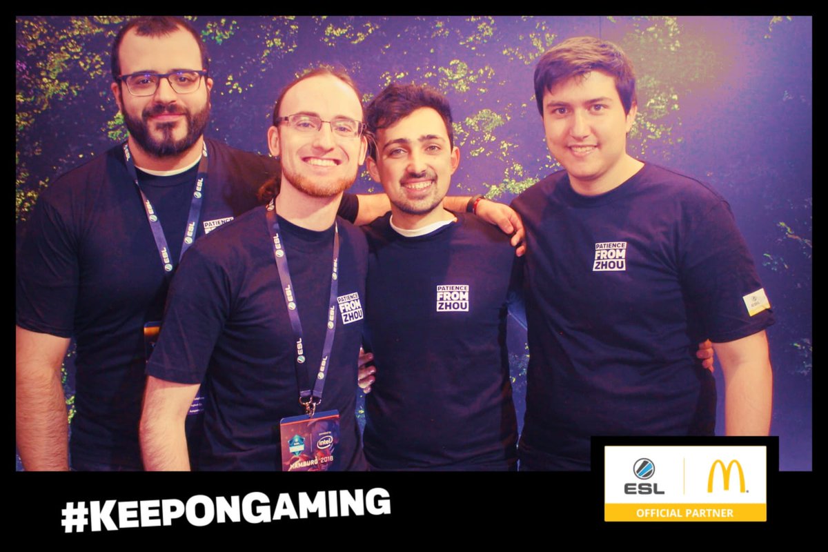 De #ESLOneHamburg <a href="/DOTA2/">DOTA 2</a> con los macacos! <a href="/McDonaldsDENews/">McDonald's Deutschland</a> #KeepOnGaming