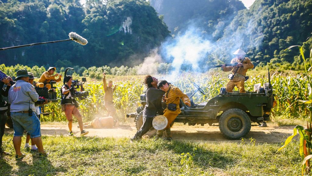 JasonNCao's tweet photo. “The Immortal” is in cinemas across Vietnam as from today”. How does a man who isn’t afraid of dying fights was the question for the action team. #DirectorVictorVu
#ActionDirectorVincentWang
#ActionProducerJasonNinhCao https://t.co/0Q5Ug6I6fj