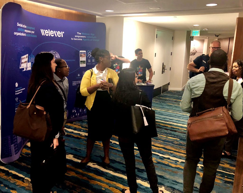 Welever_EN's tweet photo. Great topics, great conversations taking place at the Florida Campus Compact 2018 Professional Development Conference.
#WeleverUSA #FLCC2018 #Miami #WeleverData #WeleverApp #WeleverINEducation #WeleverInnovation #WeleverUSAColleges #WeleverUSAUniversities @FLCampusCompact https://t.co/IycauVRxCG