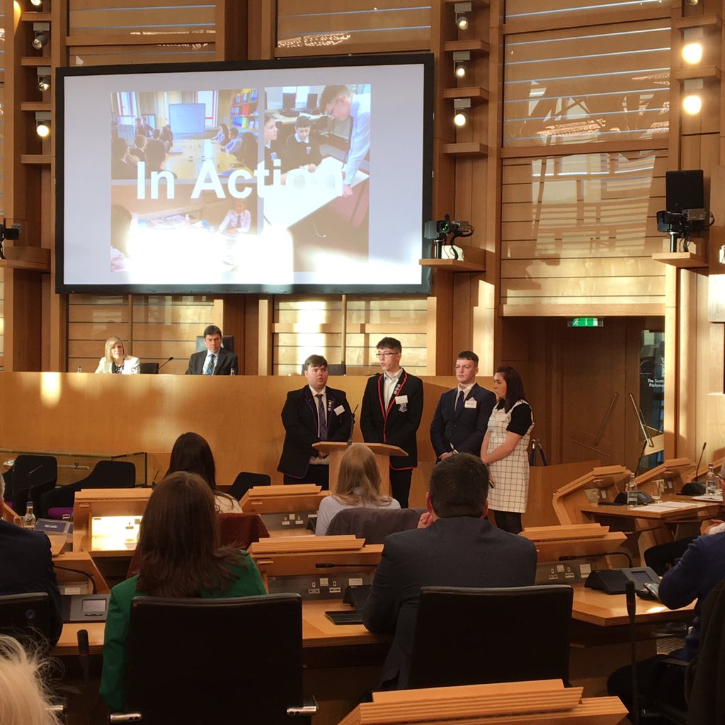 Back at @ScotParl with @YoungScot for the Business in Parliament Conference. Great to hear from young entrepreneurs @estrela_ye and @northfieldaca #lite who are using their ideas and skills to make a positive difference in Scotland. #BIPC2018 #YOYP18
