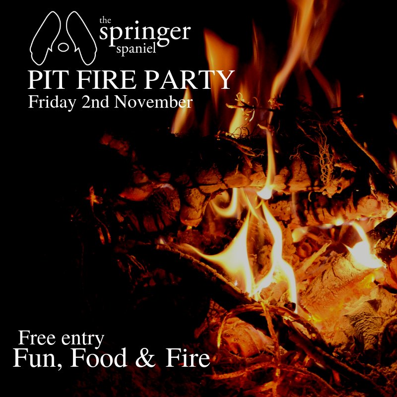 SpringerThe's tweet image. Pit Fire Party Coming Soon!! save the date people. #justabitoffun