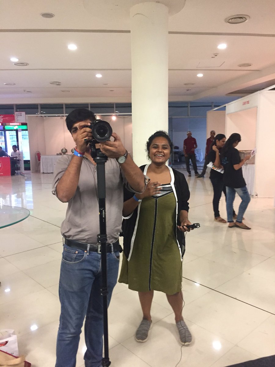The amazing videographers that has followed our journey during #pitchSAL at #IUFOST2018 with <a href="/SightandLife/">Sight and Life</a>