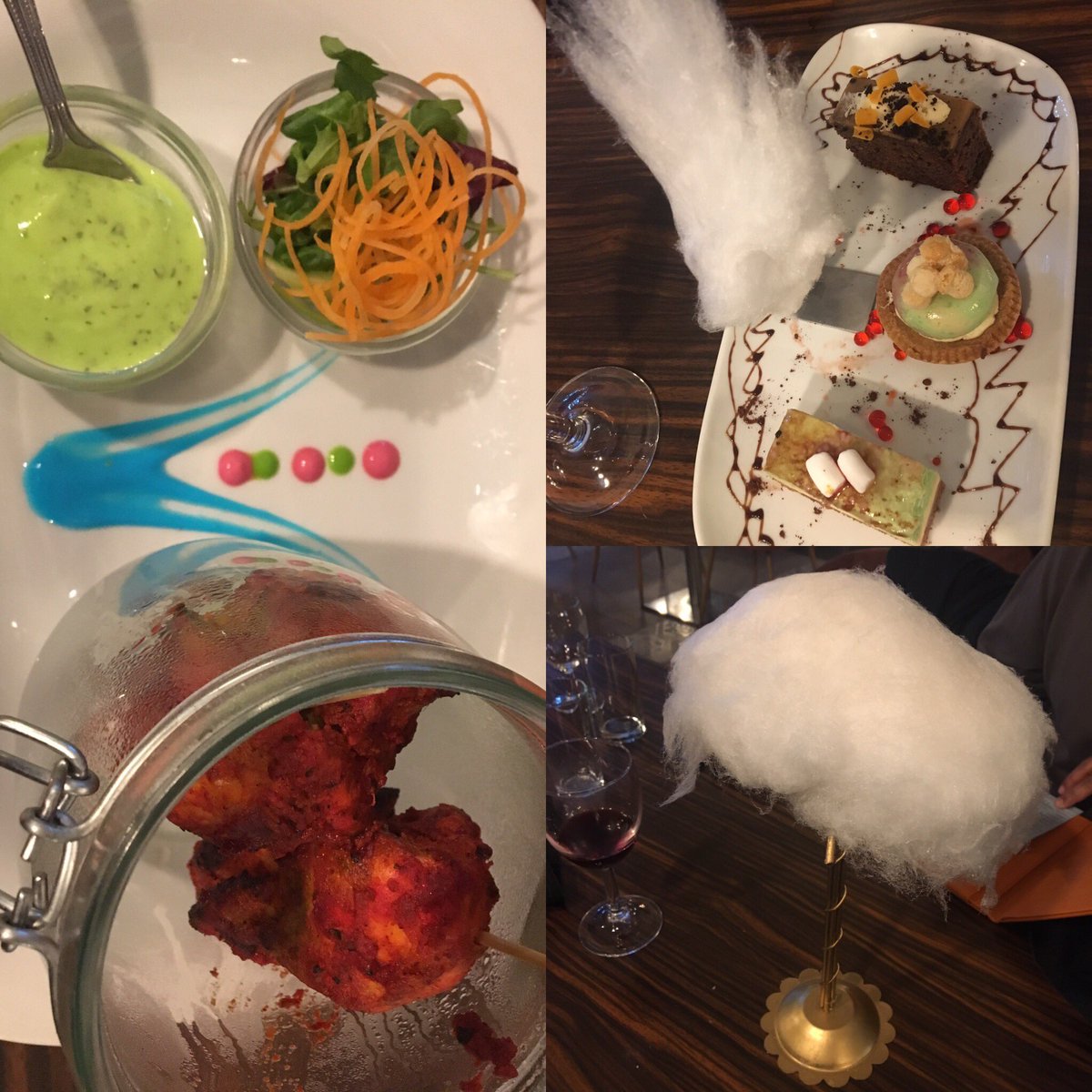 JoannaSuvarna's tweet image. I don’t usually take photos of my dinner, couldn’t resist with these deliciously delightful masterpieces from @chefstevegomes @MokshCardiff - a treat for the eyes and the tastebuds! #Cardiff #Wales