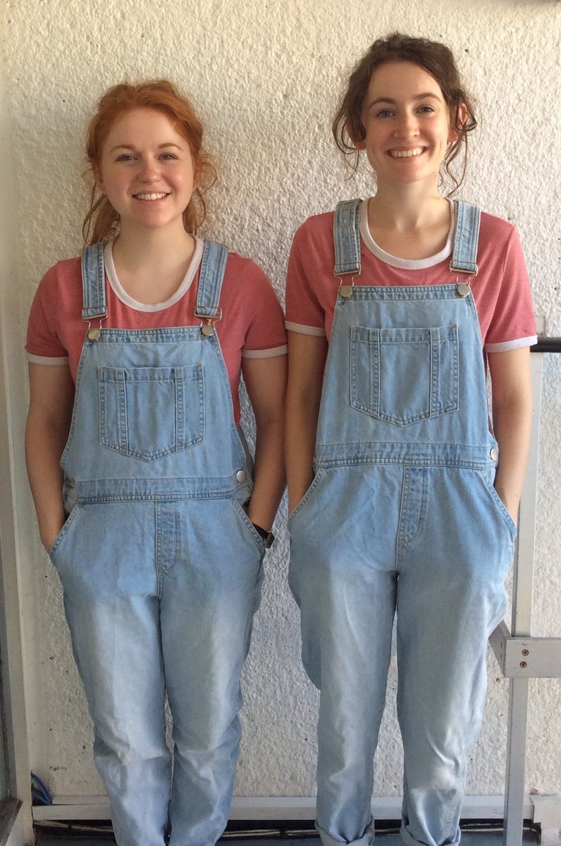 HelloTheatre's tweet photo. Meet Ani &amp; Ina 👭These Mirror Mes can't wait to meet you tomorrow at @pickledbooks- only a few tickets left! https://t.co/RpQaRvbLXd