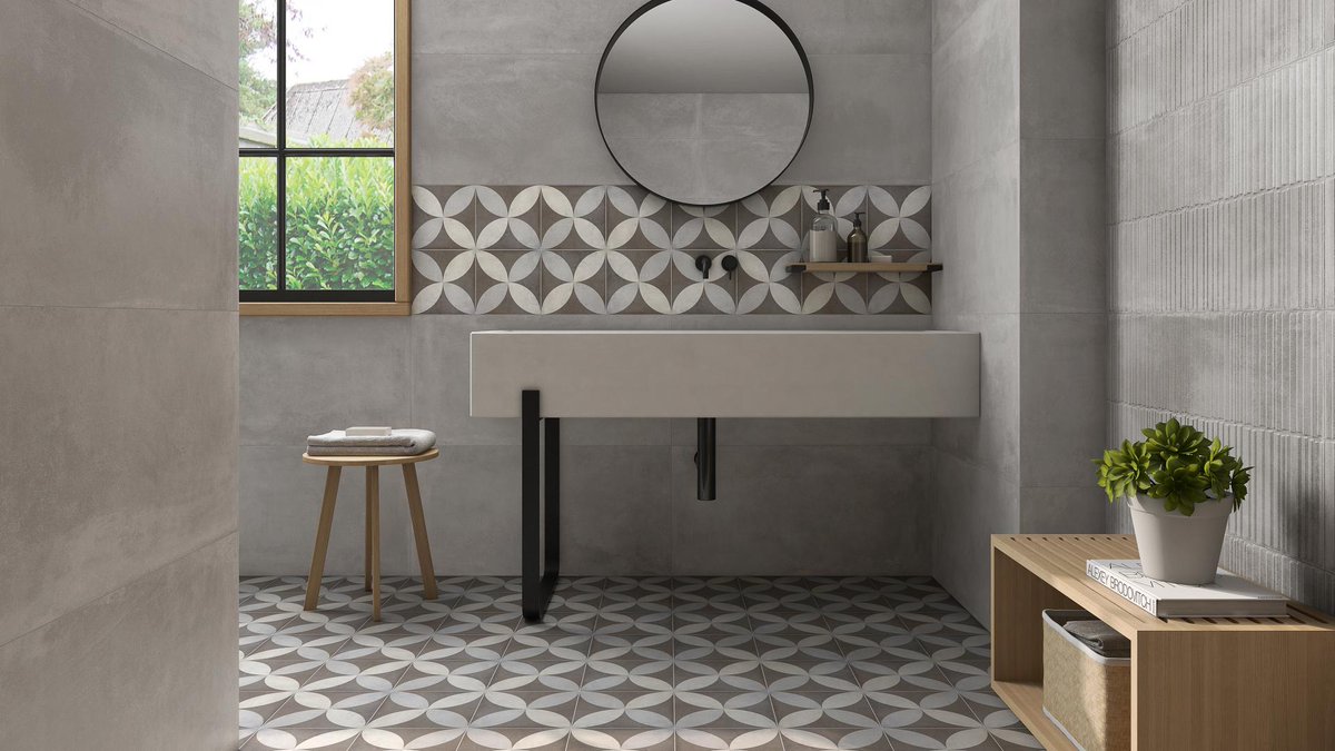 armatile's tweet photo. Beautiful! Encaustic style porcelain #tiles create visually attractive designs for residential & commercial #projects. 'Art' by #Armatile offers so much variety of design & colour it is the perfect choice #Armagh #Belfast #Newry #SlipResistant #Hospitality #homedecor https://t.co/WIQjaTwuog