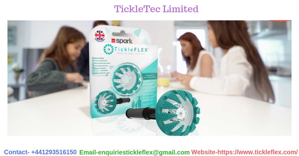 TickleFlexUK's tweet photo. Prevent #bruising on stomach with #TickleFLEX.  Simply attach it to the end of your insulin pen and enjoy no more bruises, or accidentally hitting a nerve with the needle. Shop today and visit our latest blog for more details- https://t.co/tCzea34Gyt https://t.co/K4GhVZnFEb