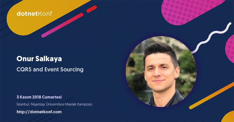 Onur Salkaya 3 Kasım'da dotnetKonf'ta dotnetkonf.com #dotnetkonf