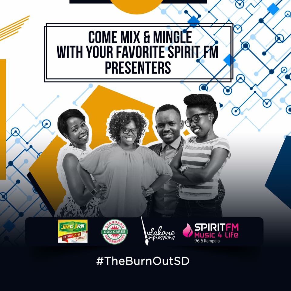 IamLevy256's tweet photo. And the day is today the #BurnOutSD come and let’s bring fun to the gospel fraternity as you mix and mingle with your favorite presenters on @Spiritfm966
@KingOfRadioUg @Spiritfm966 @BennyStrikar @deejayawar @TSabiti @BahatiHilda @NamitalaRebecca @levixone @IreneNanyonjo https://t.co/IRExmh01TC