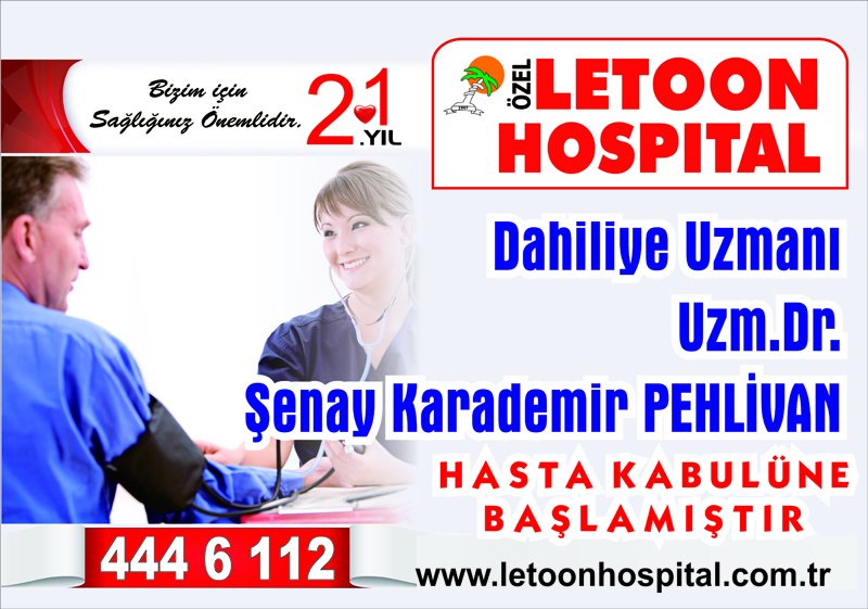 Ozel Letoon Hospital On Twitter Ic Hastaliklari Uzmani Senay Karademir Hastanemizde Hasta Kabulune Baslamistir Dahiliye Ichastaliklari