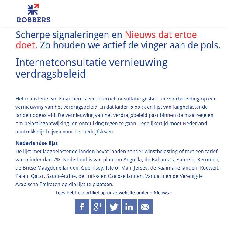 Nieuws dat ertoe doet