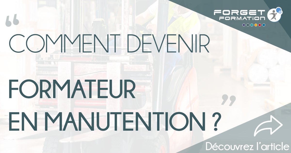 ForgetFormation's tweet image. Enseigner la #conduite d’#engins et transmettre ses #connaissances : les missions du #formateur en #manutention
Découvrez-en plus sur ce #métier ➡️ bit.ly/2uHXkxf #formation