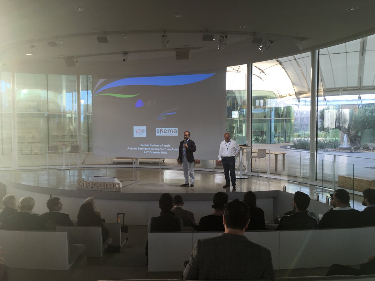 MagStart's tweet photo. Venture Academy opening speech @thecampProvence. Thanks to our partner @Angels_SBA for the invitation! https://t.co/qW08mgh4u2