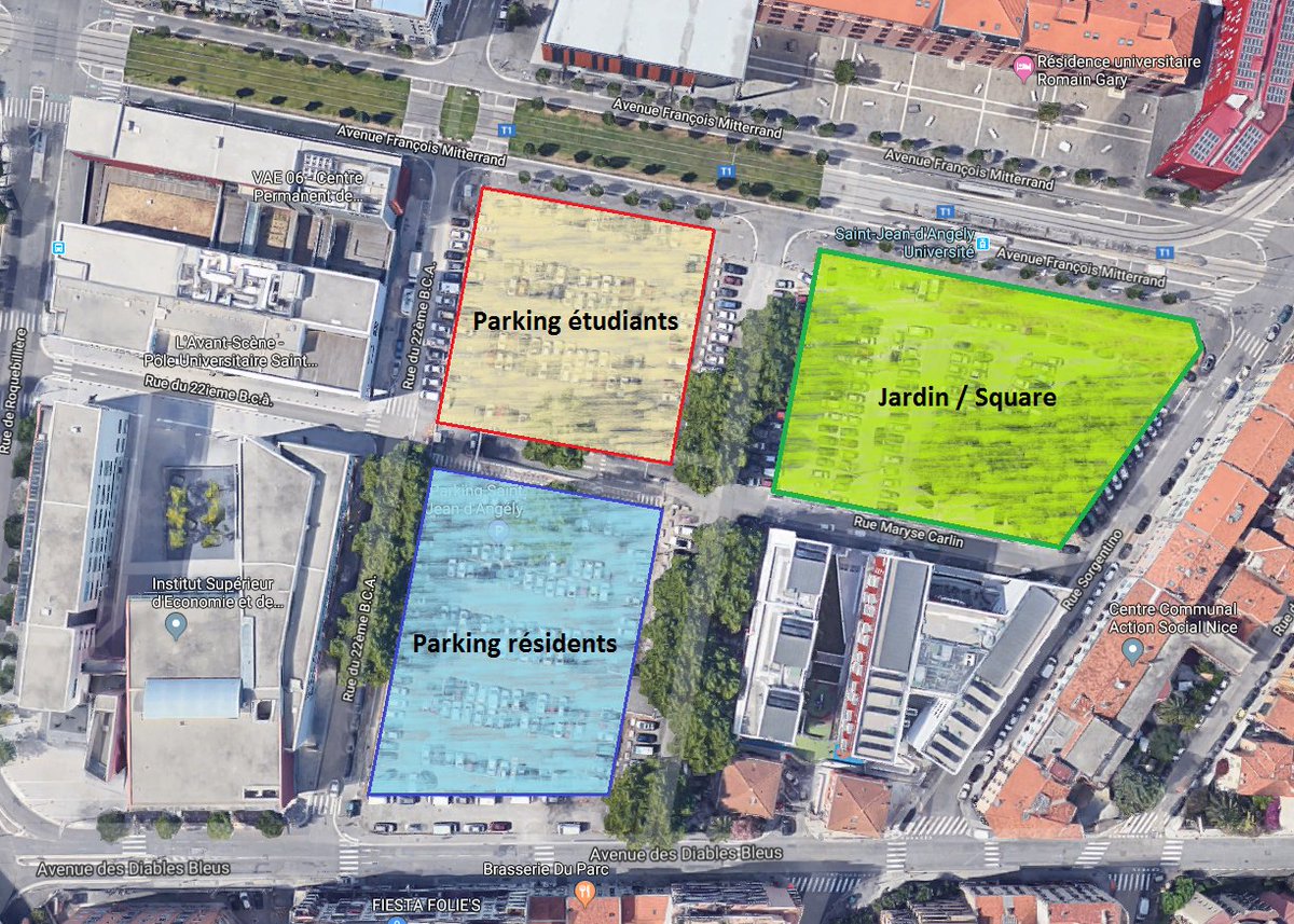 Nice2030_actu's tweet photo. Le projet de jardin public à Saint-Jean-d'Angély enfin ressorti des cartons ! On en parle pourtant depuis de très nombreuses années... Horizon 2021, avec en parallèle le réaménagement des deux parkings centraux + on peut l'espérer des voiries alentours. #Nice06 #NiceEst 👍 https://t.co/N7jBJCmke5