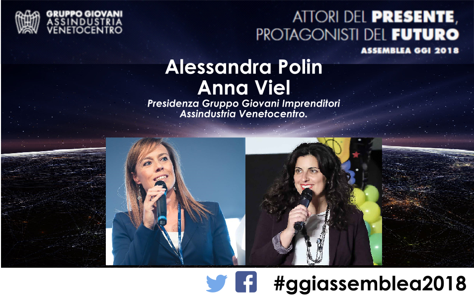 VenetoEst's tweet photo. #ggiassemblea2018 @Anna_Viel e @Alessandrapolin avvieranno le conversazioni su "Competenze e innovazione" all'Assemblea dei Giovani Imprenditori di #AssindustriaVenetocentro di oggi, a #VillaBorromeo https://t.co/NS3xFjLSdD