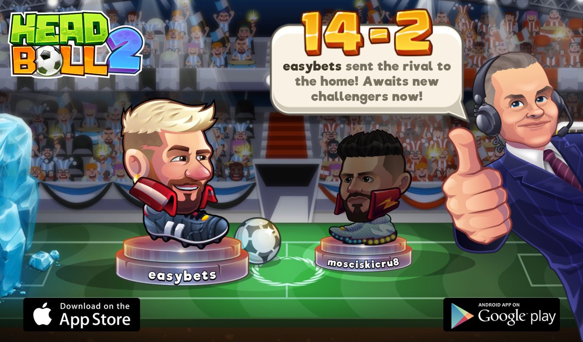 Ze_yang's tweet image. Looking for a new challenger in Head Ball 2. My player name is easybets, come and play with me! Download via &amp;gt; headball2.com #headball2 @HB2Official