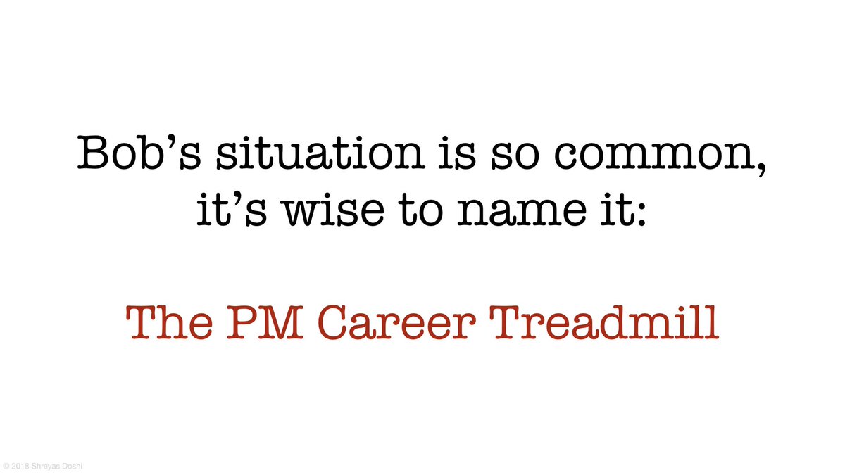 The PM Career Treadmill