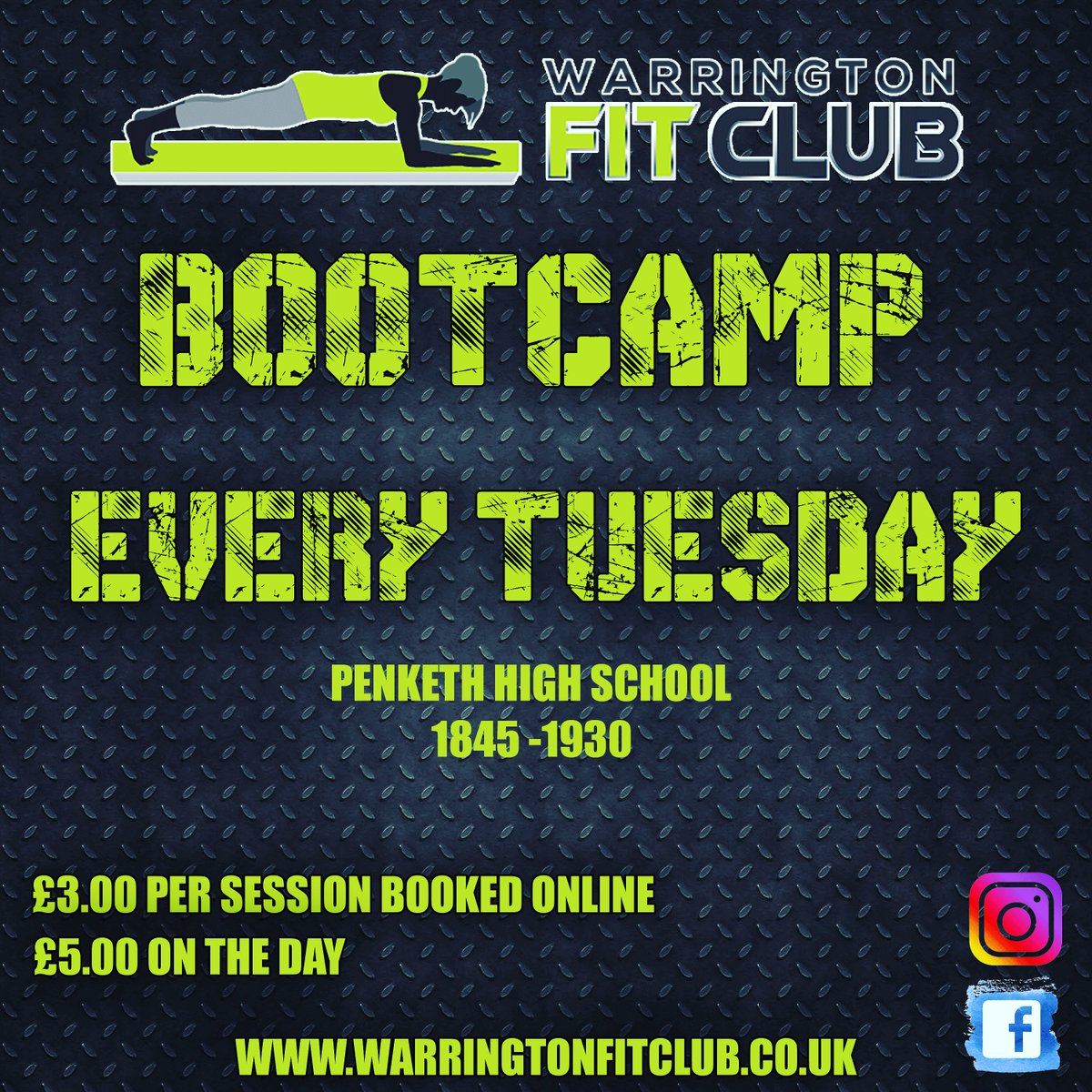 WarringFitClub's tweet photo. 💥 TUESDAY 27TH NOVEMBER 💥
 BRING A FRIEND FOR FREE

🤙🏻 Book as normal via the website
🤙🏻 Bring a friend for free ( or split the cost )
🤙🏻 As easy as that !!!

WAKE UP -KICK ASS - REPEAT

#Warrington #fitnessjourney #warringtonbootcamp #winter https://t.co/45GiuGYQEF