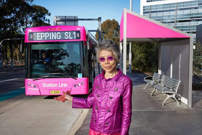 keelymcdermott's tweet photo. @LeeLinChin I didnโt realise you were in the Epping area today! @TransportforNSW @MySydney #halloweencostume #stationlink https://t.co/XwwYMtC6G1